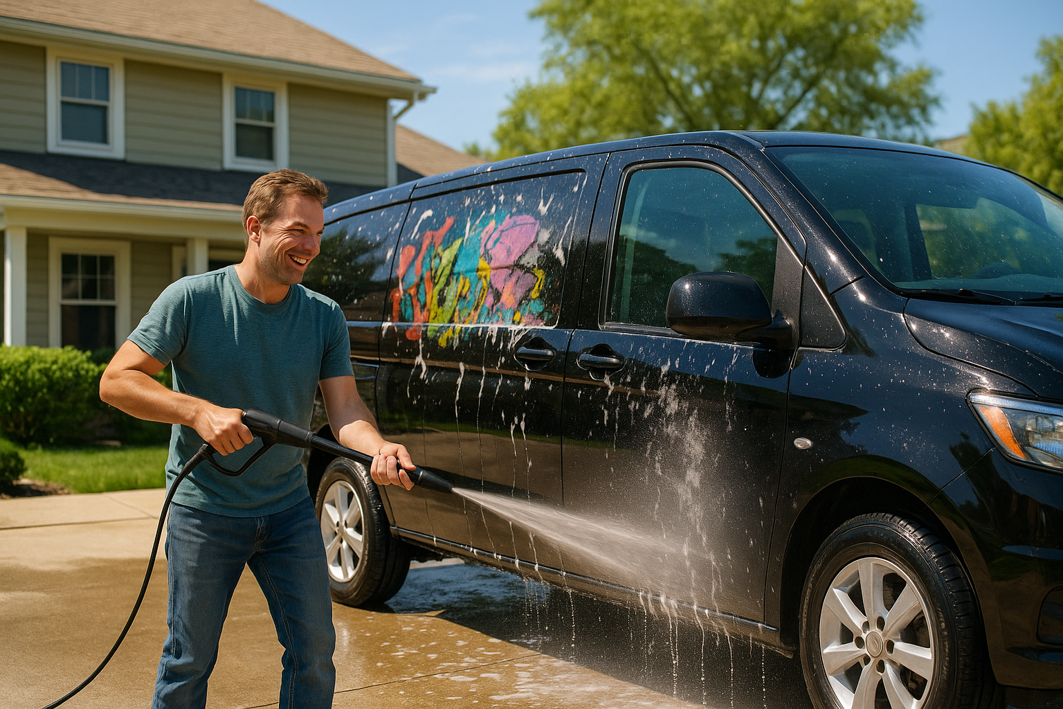 Vehicle Jet Wash (On-Site)